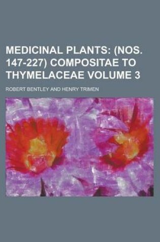 Cover of Medicinal Plants Volume 3