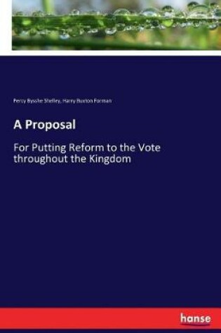 Cover of A Proposal