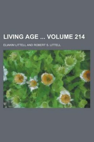 Cover of Living Age Volume 214