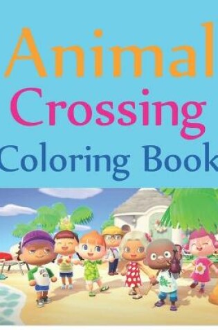 Cover of Animal Crossing Coloring Book