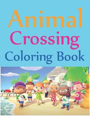 Book cover for Animal Crossing Coloring Book