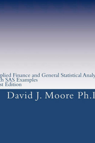 Cover of Applied Finance and General Statistical Analysis