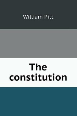 Cover of The constitution