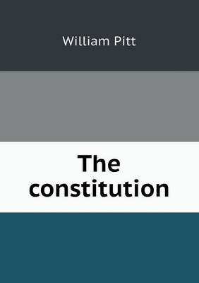 Book cover for The constitution