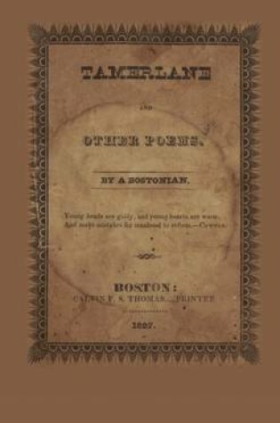 Cover of Tamerlane and Other Poems: 1827