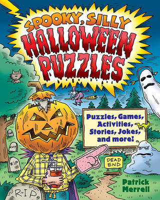 Book cover for Spooky, Silly Halloween Puzzles