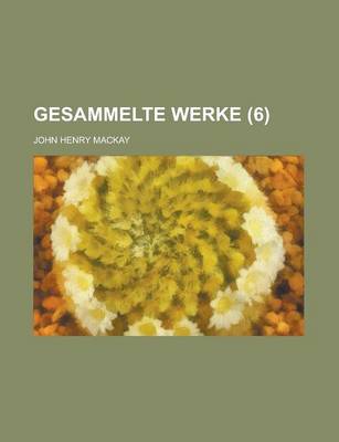 Book cover for Gesammelte Werke (6 )