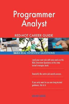 Book cover for Programmer Analyst Red-Hot Career Guide; 2653 Real Interview Questions