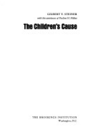 Cover of Children's Cause