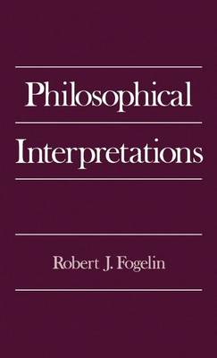 Book cover for Philosophical Interpretations