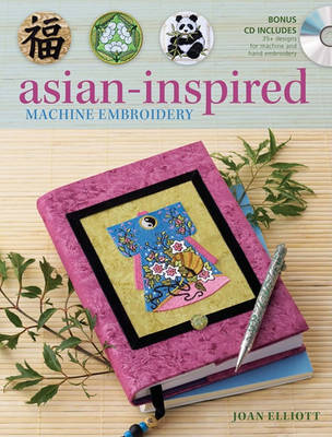 Book cover for Asian-Inspired Machine Embroidery