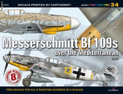 Book cover for Messerschmitt Bf 109s Over the Mediterranean. Part 1