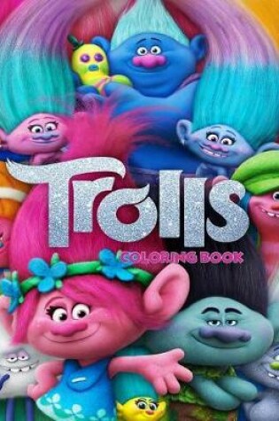 Cover of Trolls Coloring Book