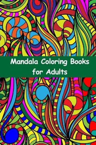 Cover of Mandala coloring books for adults