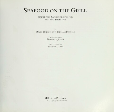 Book cover for Seafood on the Grill