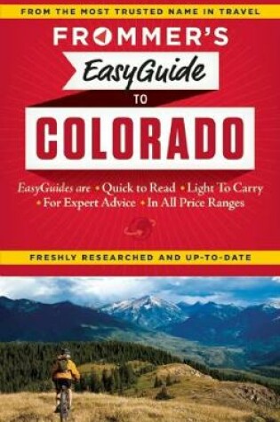 Cover of Frommer's EasyGuide to Colorado