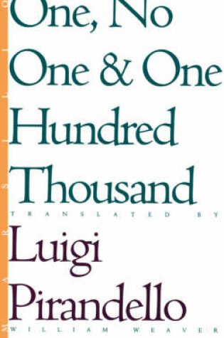 Cover of One, No One, and One Hundred Thousand