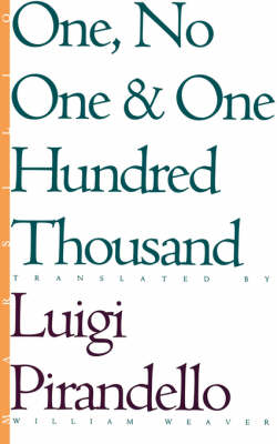 Cover of One, No One, and One Hundred Thousand