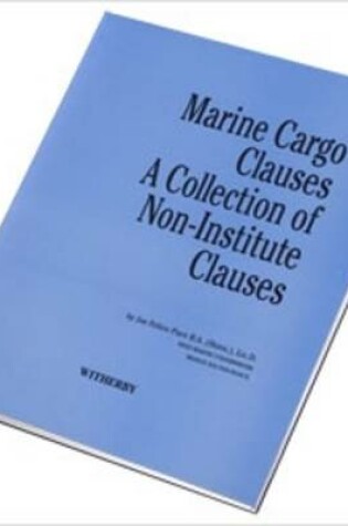 Cover of Marine Cargo Clauses