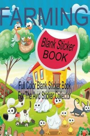 Cover of Farming Blank Sticker Book