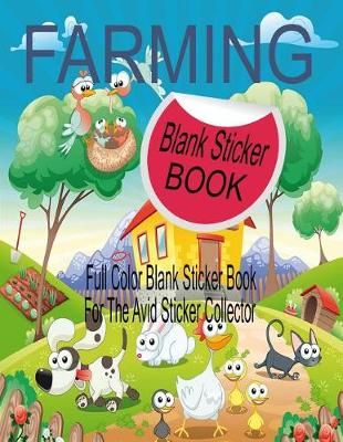 Book cover for Farming Blank Sticker Book