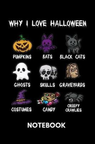 Cover of Why I Love Halloween - Notebook