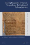Book cover for Binding Fragments of Tractate Temurah and the Problem of Lishana Aharina