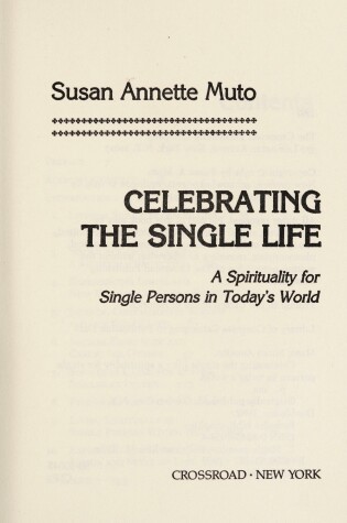 Cover of Celebrating the Single Life