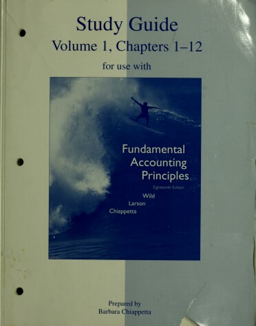 Book cover for Study Guide Vol 1 to Accompany Fap Volume 1 (Ch 1-12)