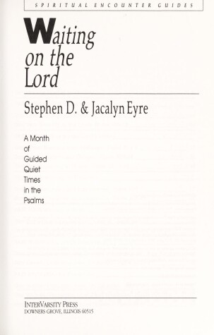 Cover of Waiting on the Lord