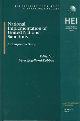 Book cover for National Implementation of United Nations Sanctions