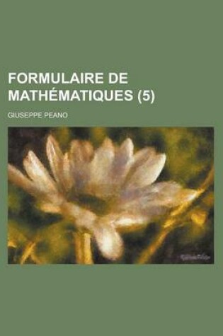 Cover of Formulaire de Mathematiques (5 )