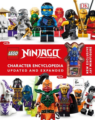 Book cover for LEGO NINJAGO Character Encyclopedia, Updated Edition