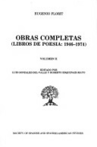 Cover of Obras Completas (Libros de Poesia, 1946-1974)