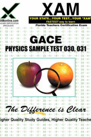 Cover of GACE Physics Sample Test 030, 031