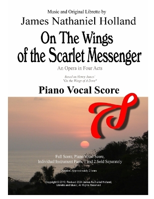 Book cover for On the Wings of the Scarlet Messenger an Opera in 4 Acts