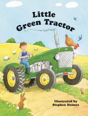 Book cover for Little Green Tractor
