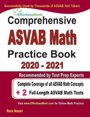 Book cover for Comprehensive ASVAB Math Practice Book 2020 - 2021