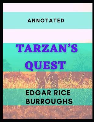 Book cover for Tarzan's Quest Annotated