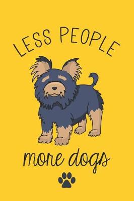 Book cover for Less People More Dogs