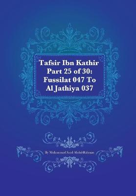 Book cover for Tafsir Ibn Kathir Part 25 of 30