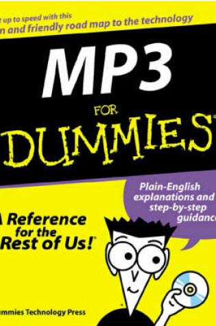 Cover of MP3 For Dummies