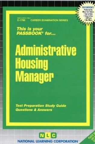 Cover of Administrative Housing Manager