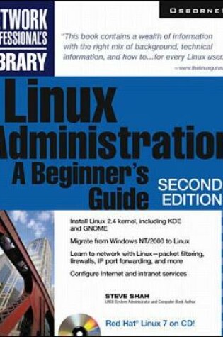 Cover of Linux Administration: A Beginner's Guide