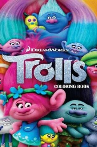 Cover of Trolls Coloring Book