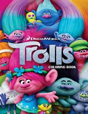 Book cover for Trolls Coloring Book