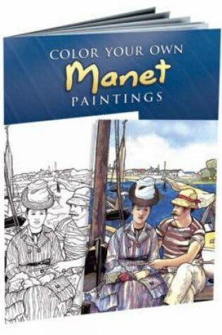 Cover of Color Your Own Manet Paintings