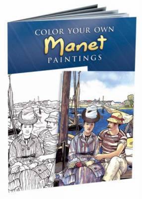 Book cover for Color Your Own Manet Paintings