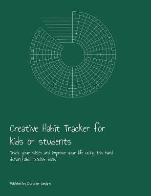 Book cover for Creative Habit Tracker for kids or students