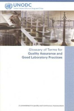 Cover of Glossary of Terms for Quality Assurance and Good labouratory Practices